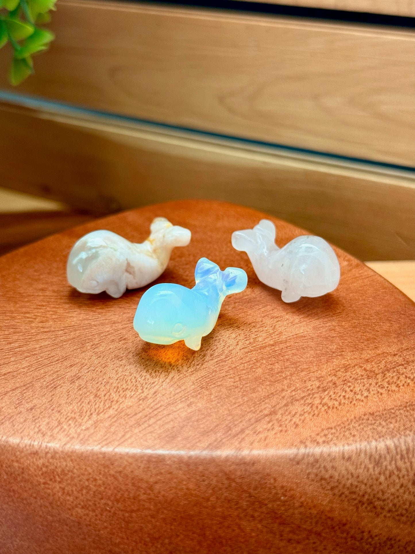 Mini Stone Whale Carving