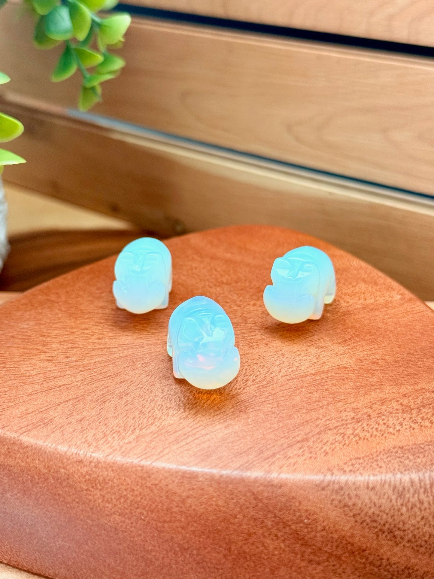 Mini Stone Hippo Carvings