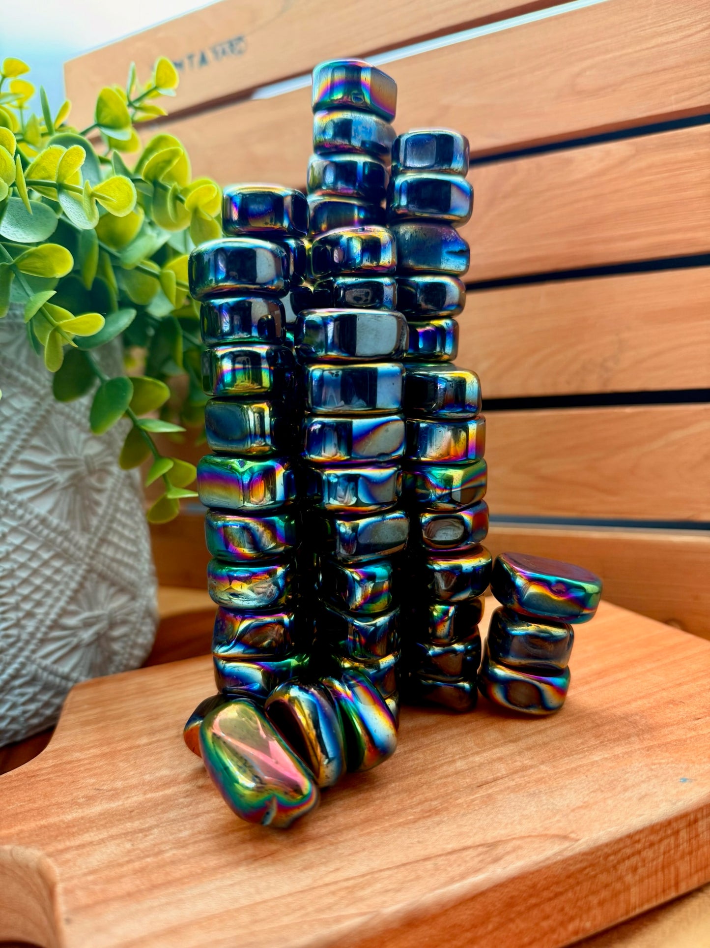 Hematite Magnet Tumbles