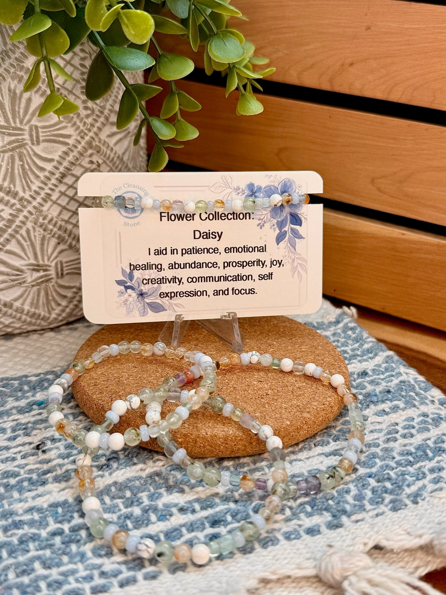 Daisy Flower Bracelet