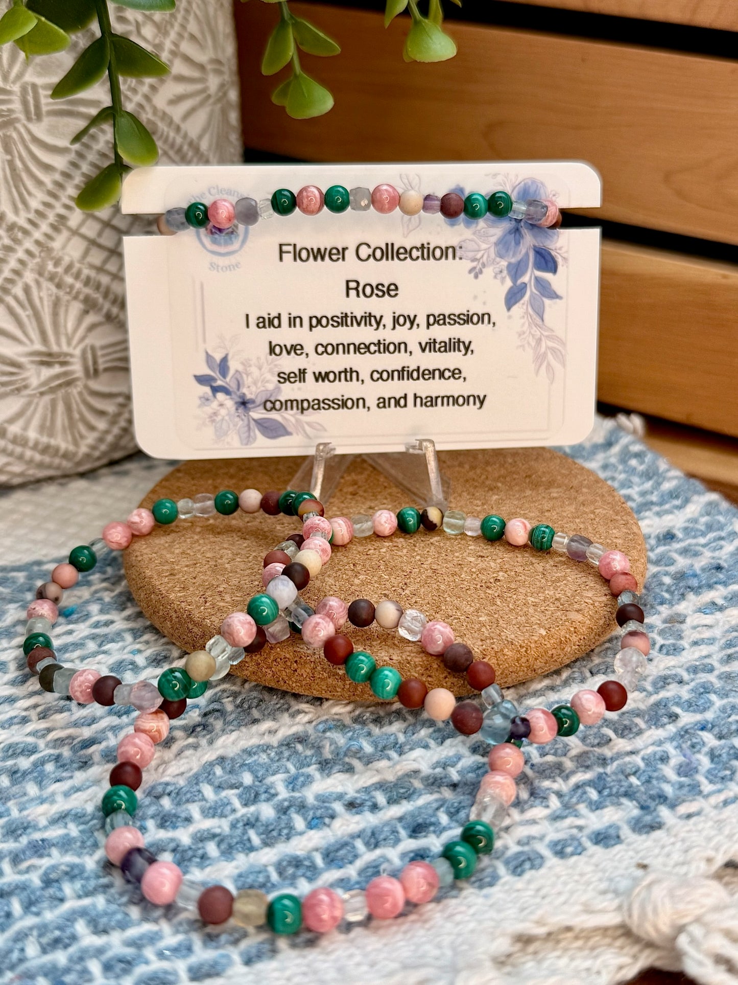 Rose Flower Bracelet