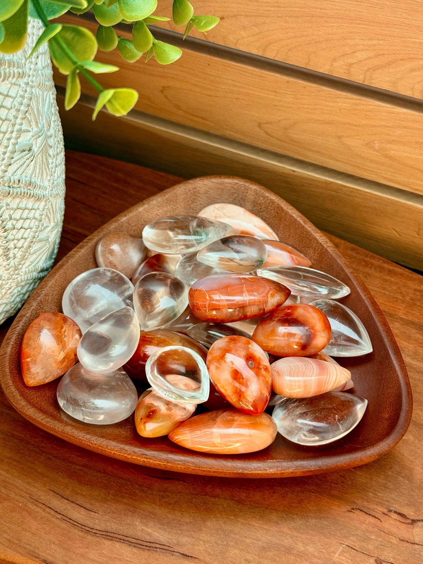 Tear Drop Stone Carvings