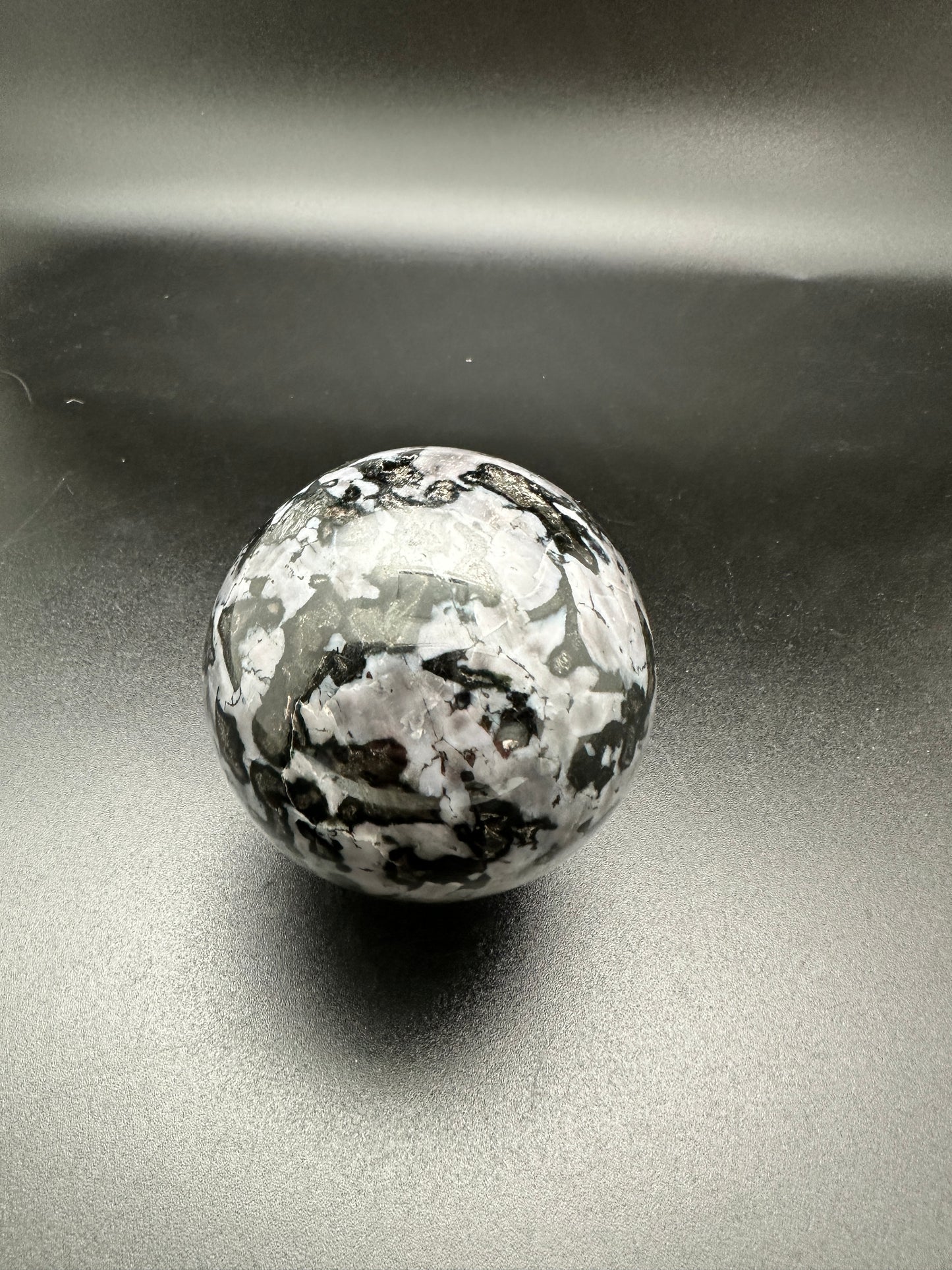 Indigo Gabbro or Merlinite Sphere