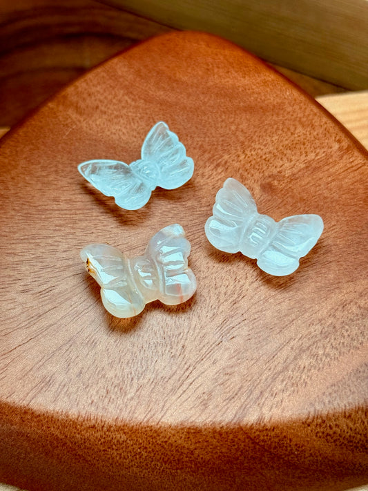 Mini Stone Butterfly Carvings