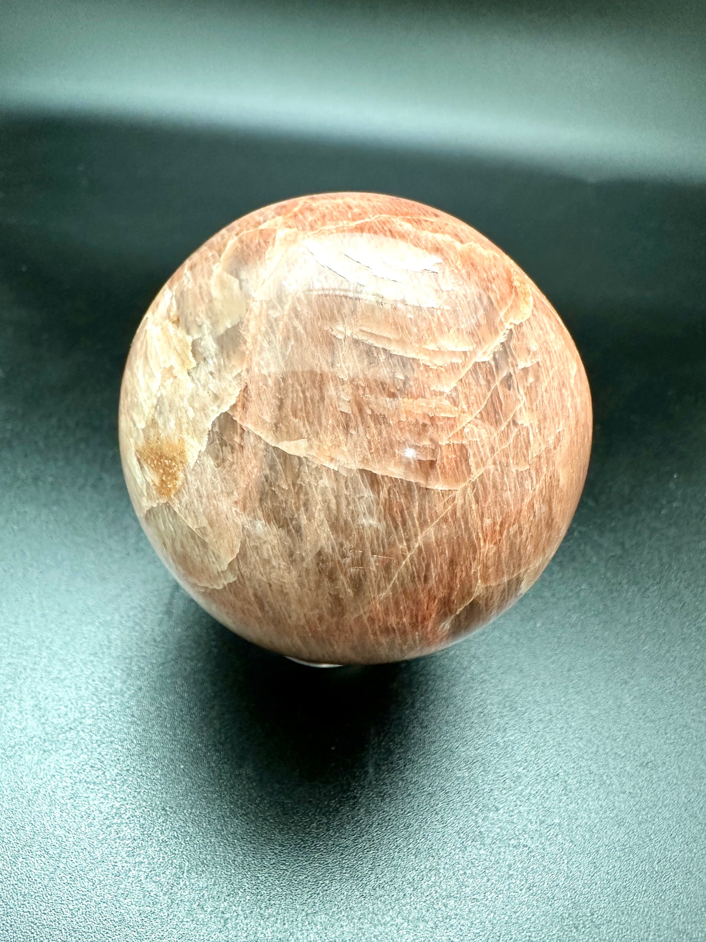 Peach Moonstone Sphere