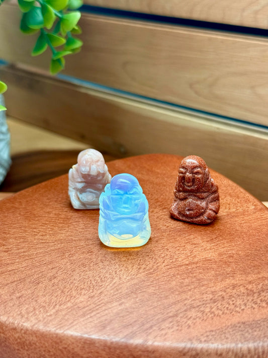 Mini Stone Buddha Carving