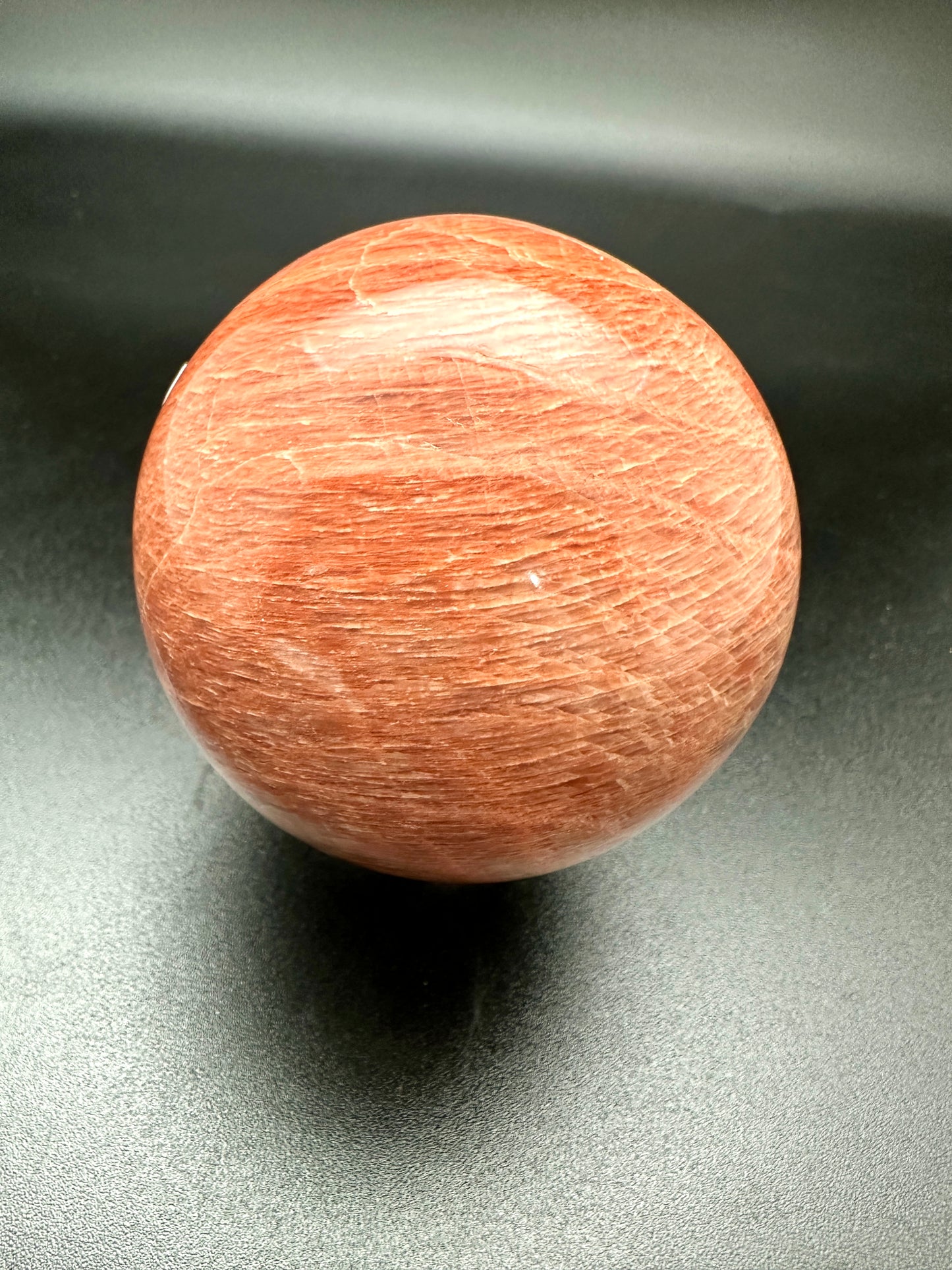 Peach Moonstone Sphere