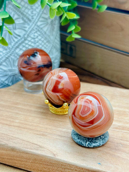 Sardonyx Spheres Small