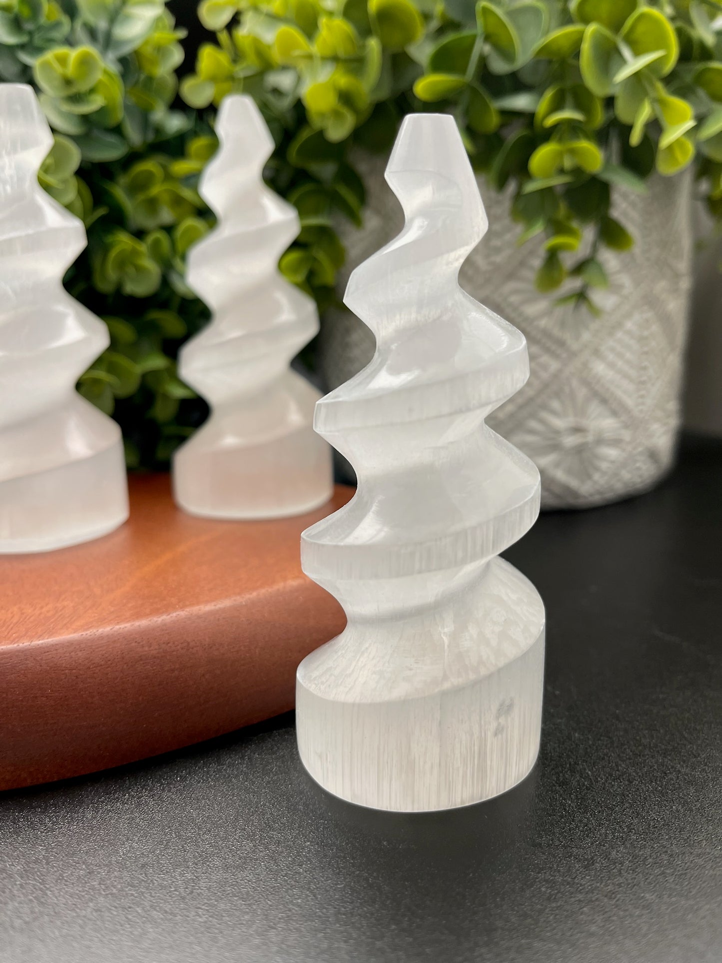 Selenite Spiral Tower