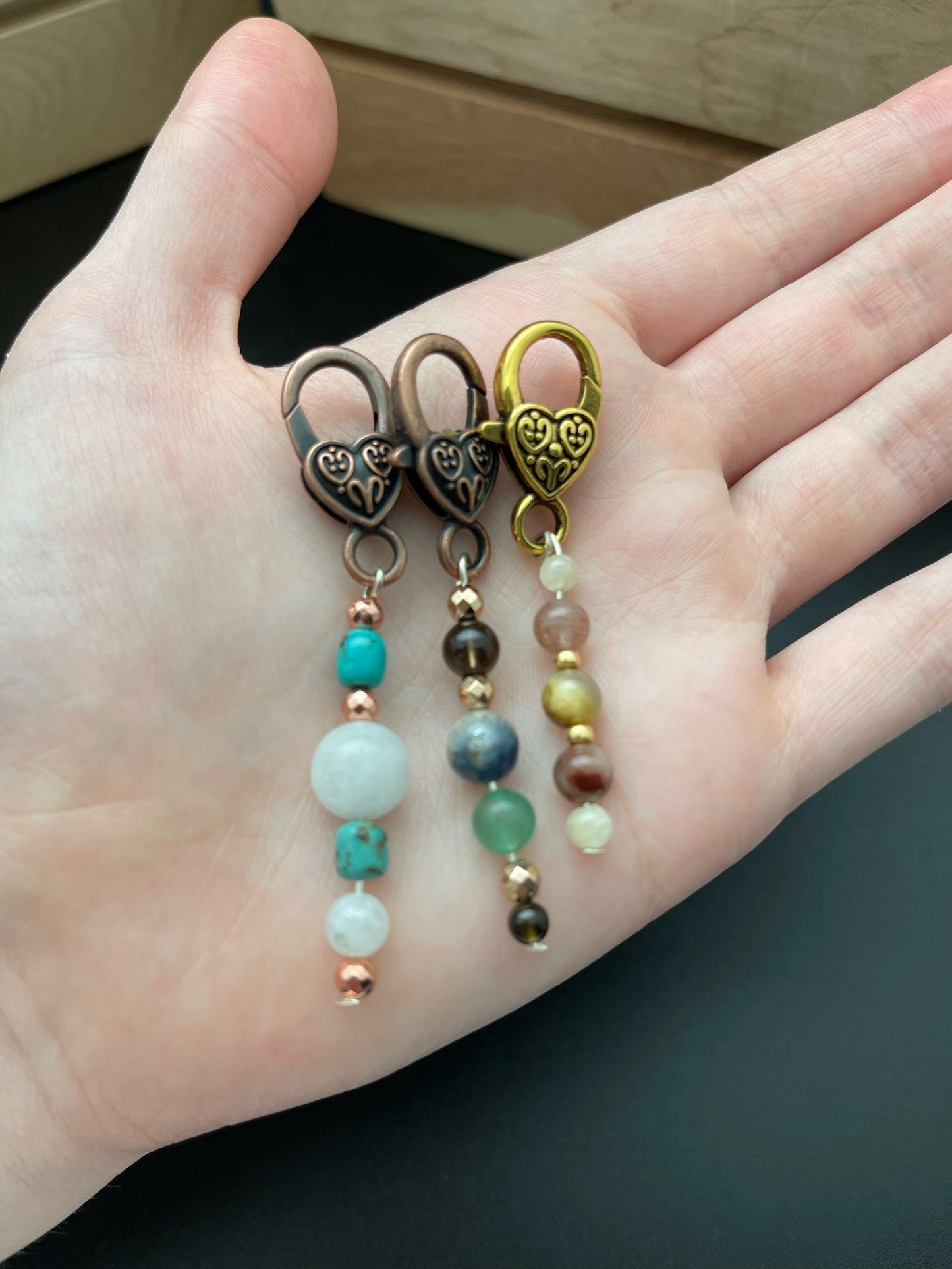 Stone Bead Charms