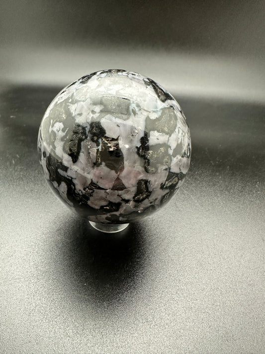 Indigo Gabbro or Merlinite Sphere