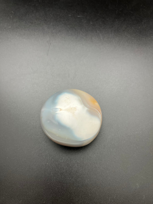 Orca Agate Palm Stone