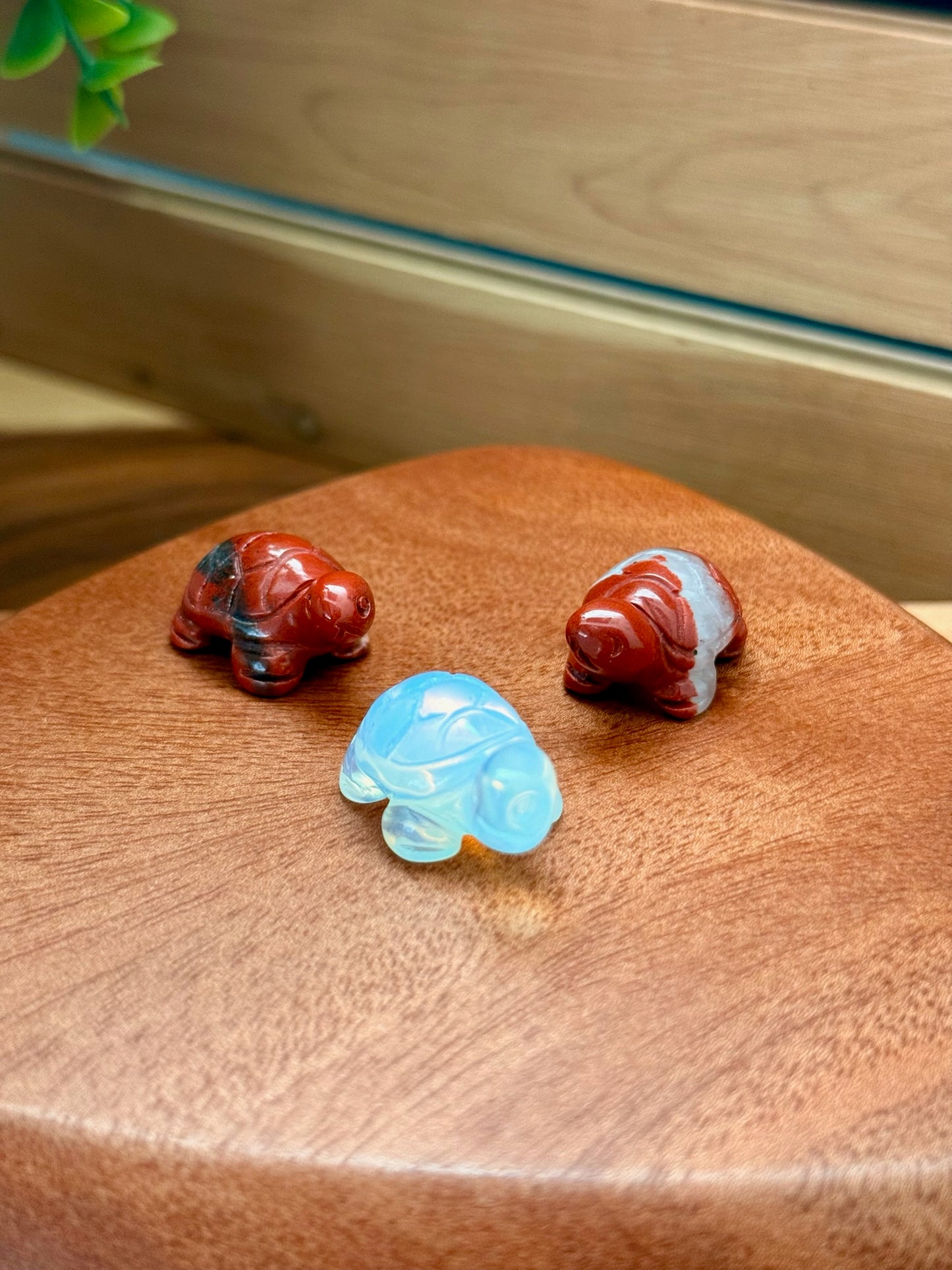 Mini Stone Turtle Carving