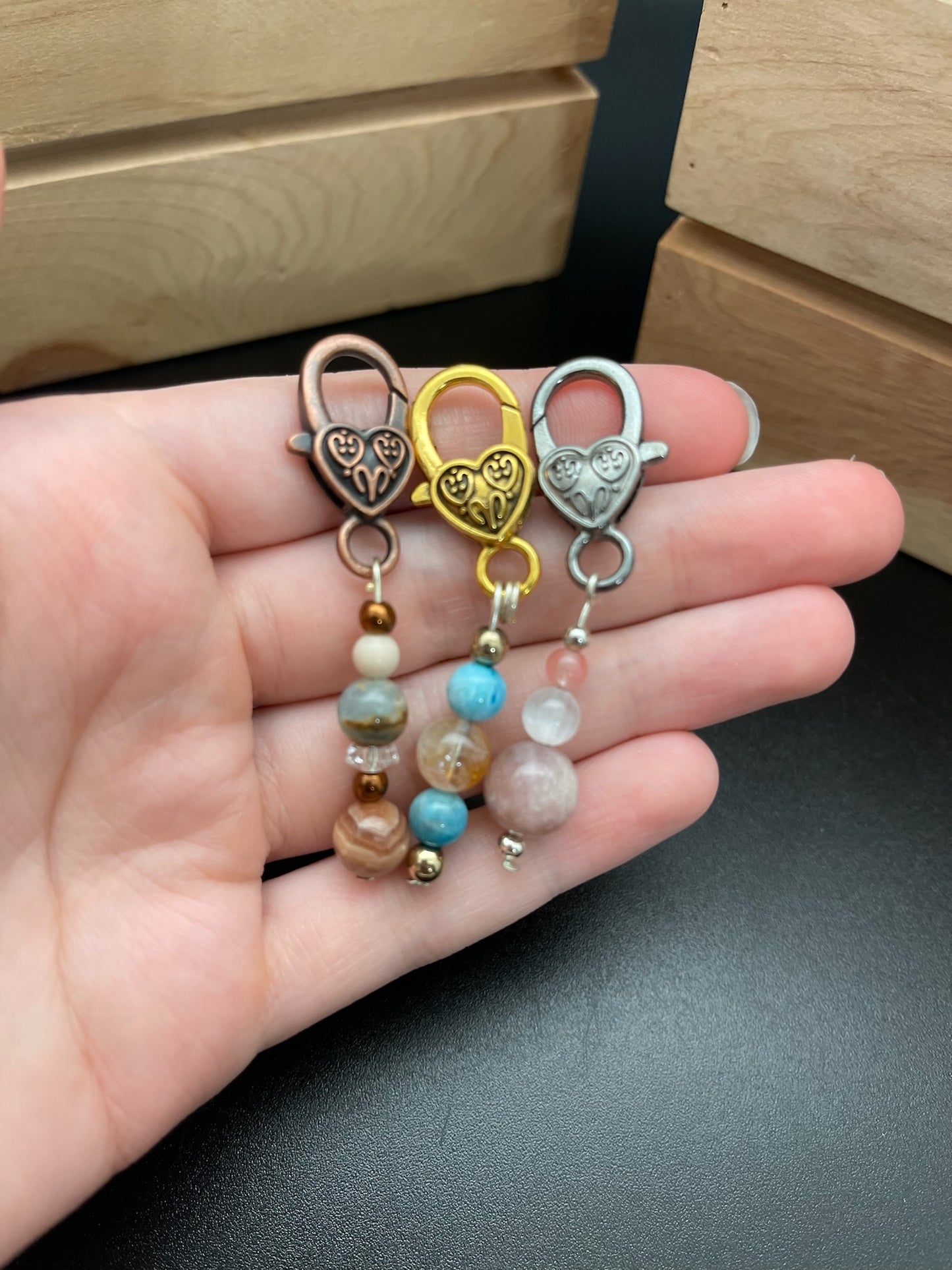 Stone Bead Charms