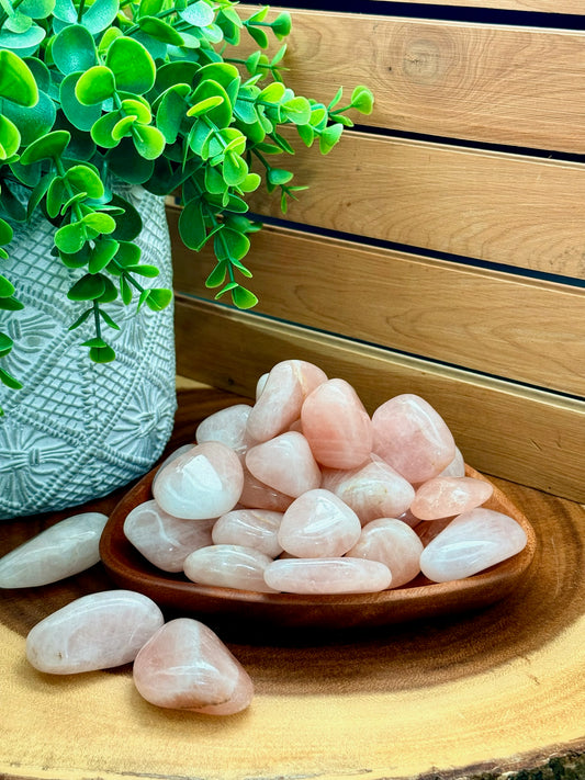Rose Quartz Tumbles