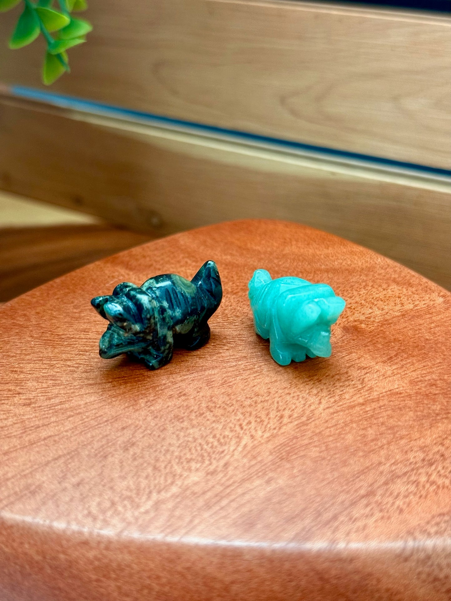 Mini Stone Dinosaur Carvings