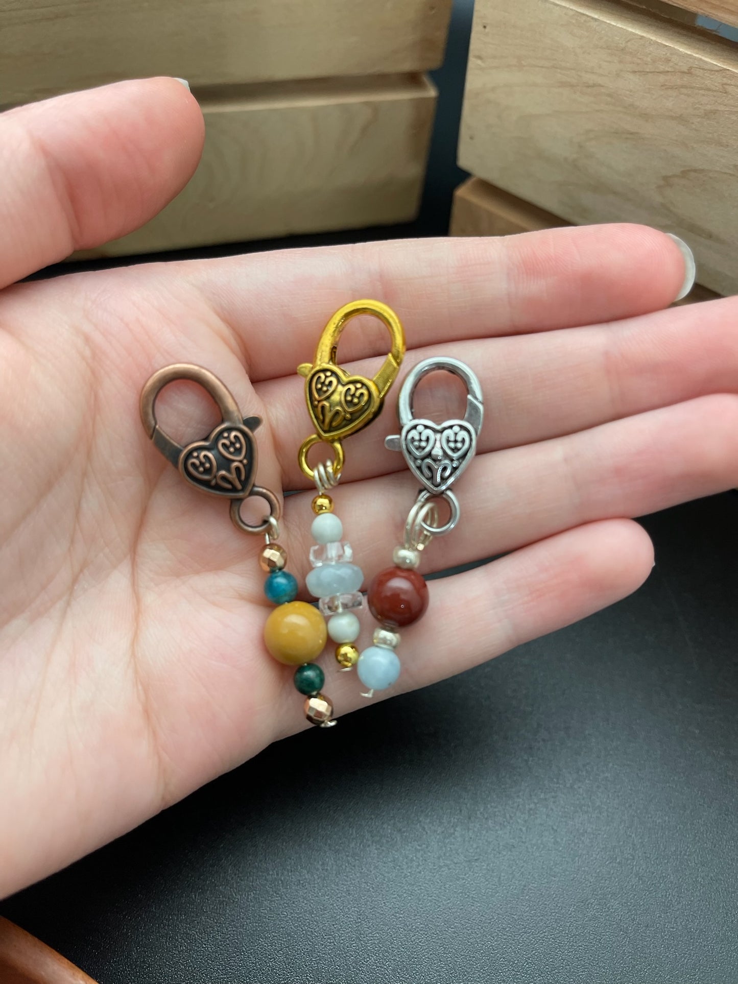 Stone Bead Charms