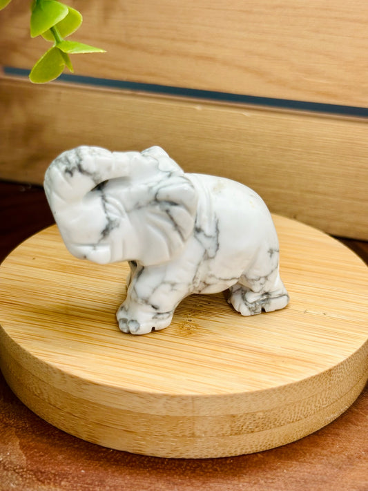 Stone Elephant Carvings