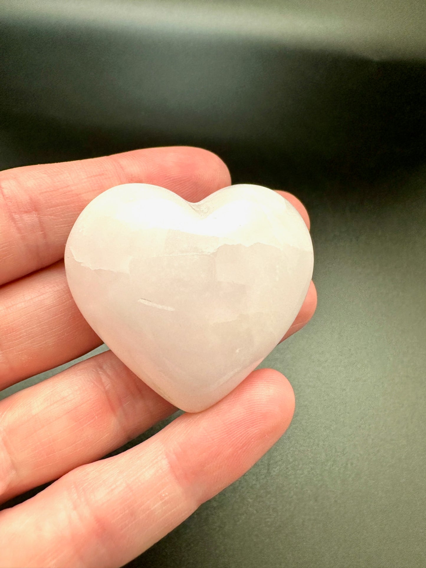 Pink Calicite Hearts