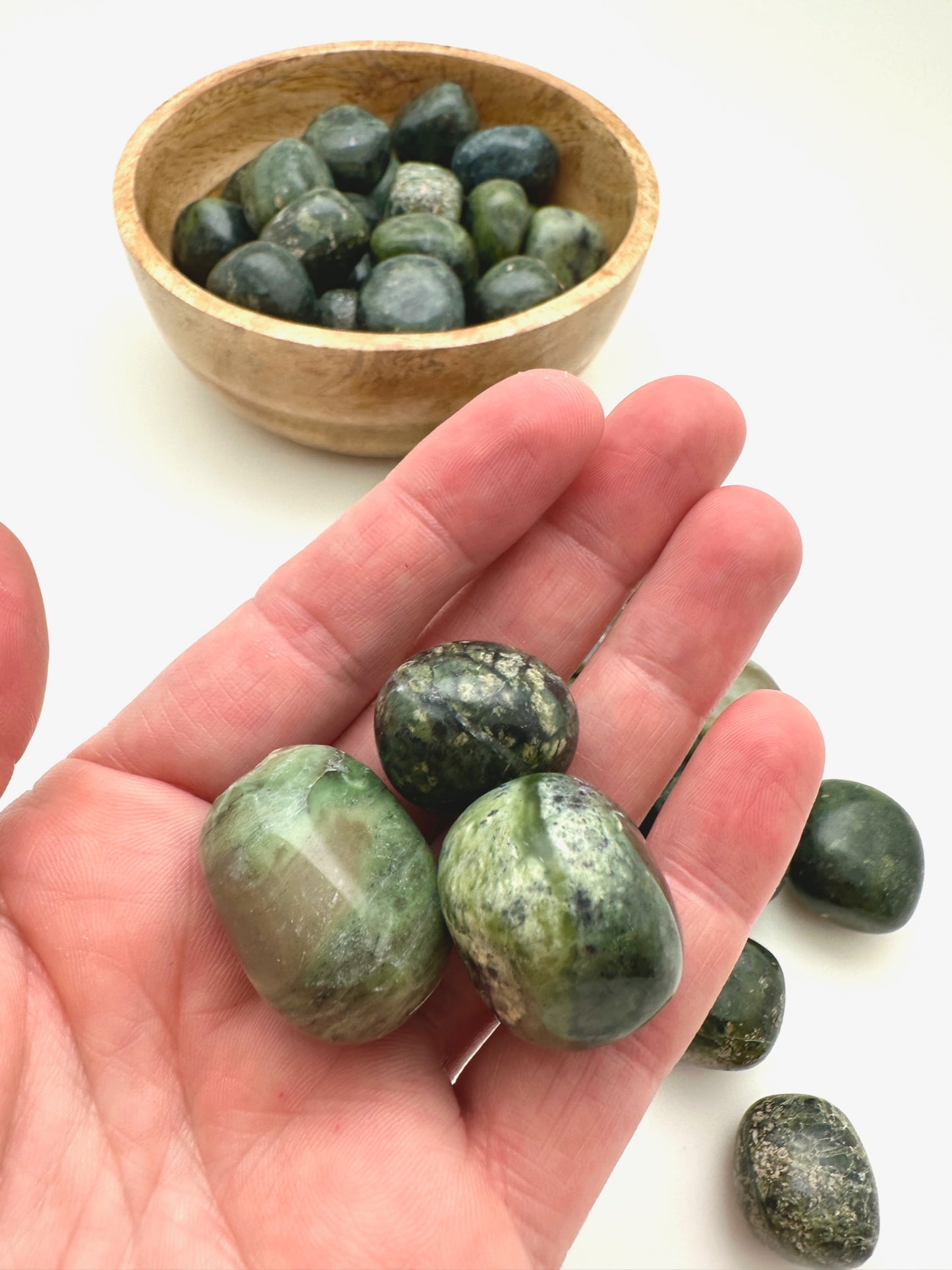 Nephrite Jade Tumbles