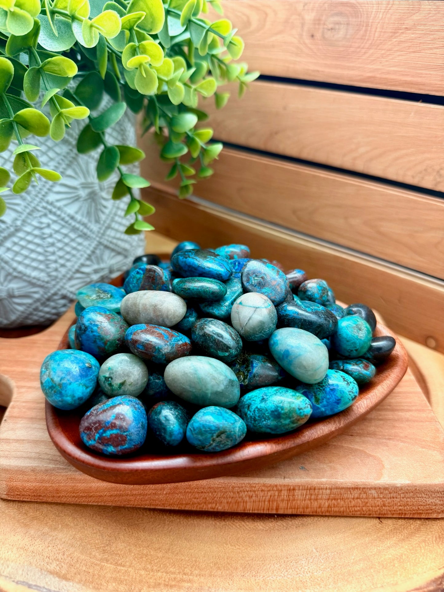 Chrysocolla Azurite Mixed Tumble