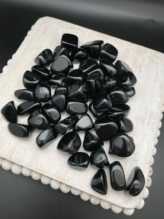 Rainbow Obsidian Tumbles