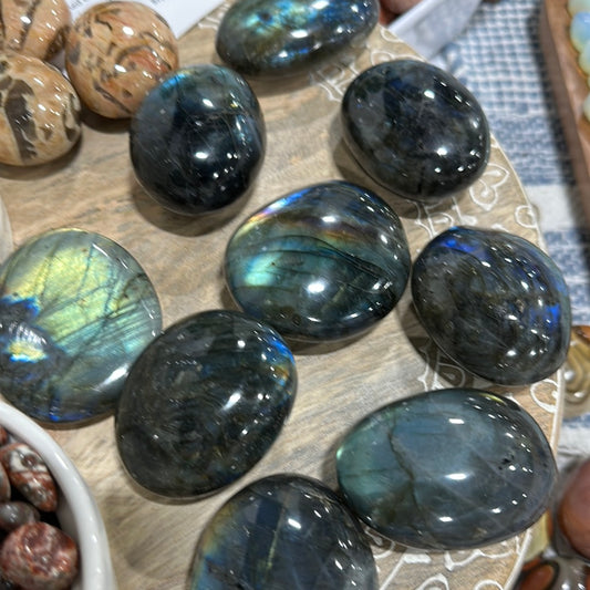 Labradorite Palm Stones