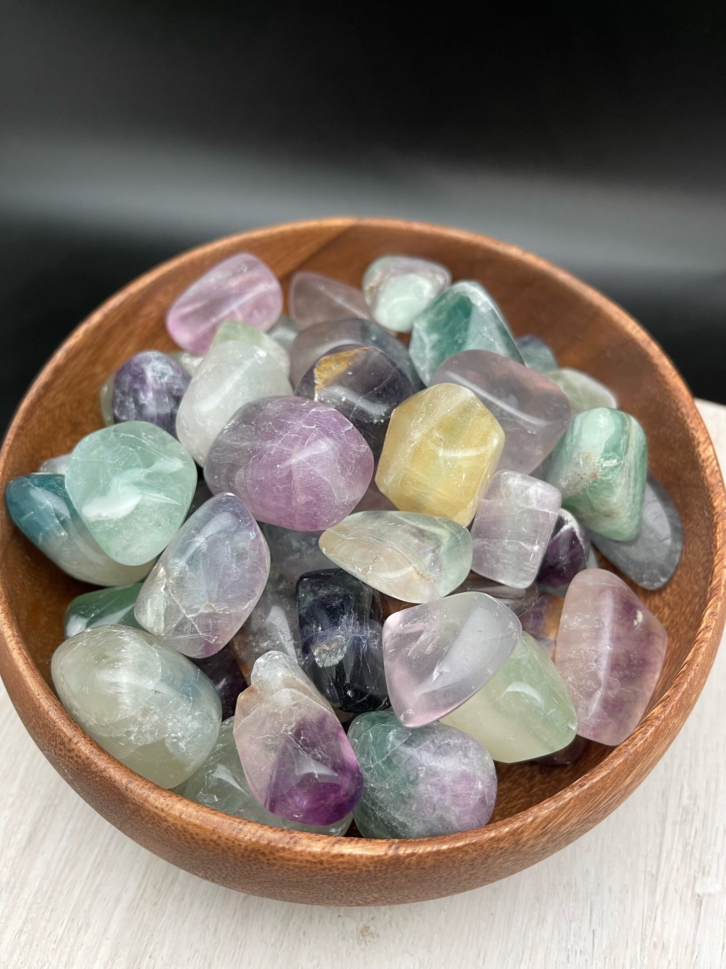 Fluorite Tumbles