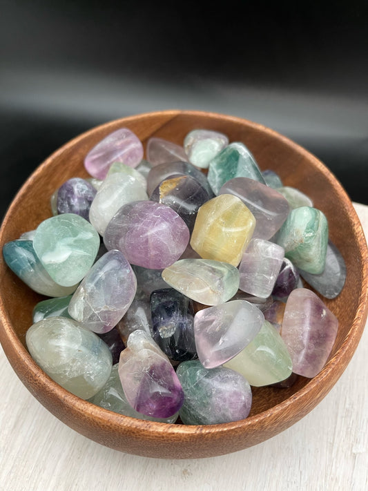 Fluorite Tumbles