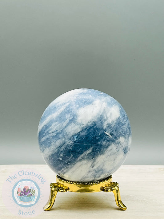 Blue Calcite Sphere