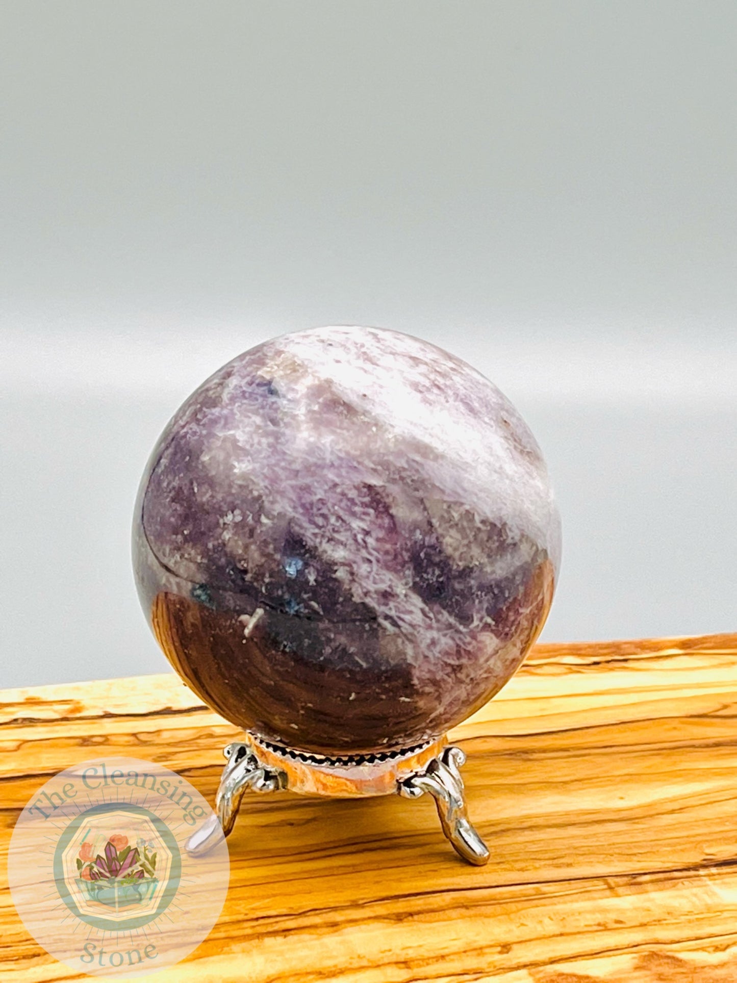 Lepidolite Sphere