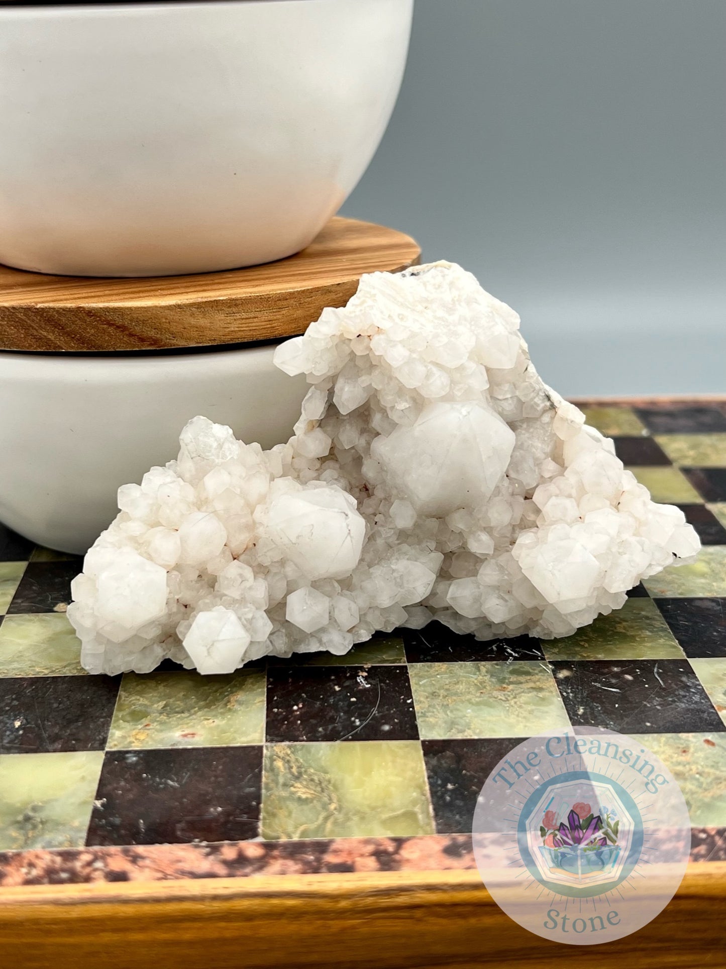 Natural Quartz Crystal Cluster from Madagascar