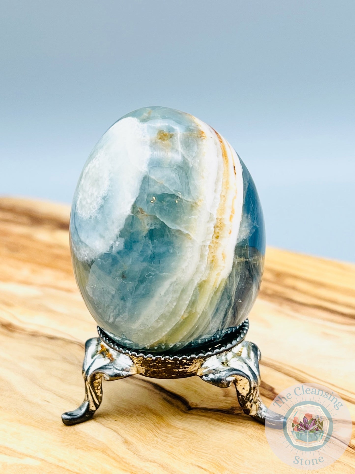 Blue Sky Onyx Egg