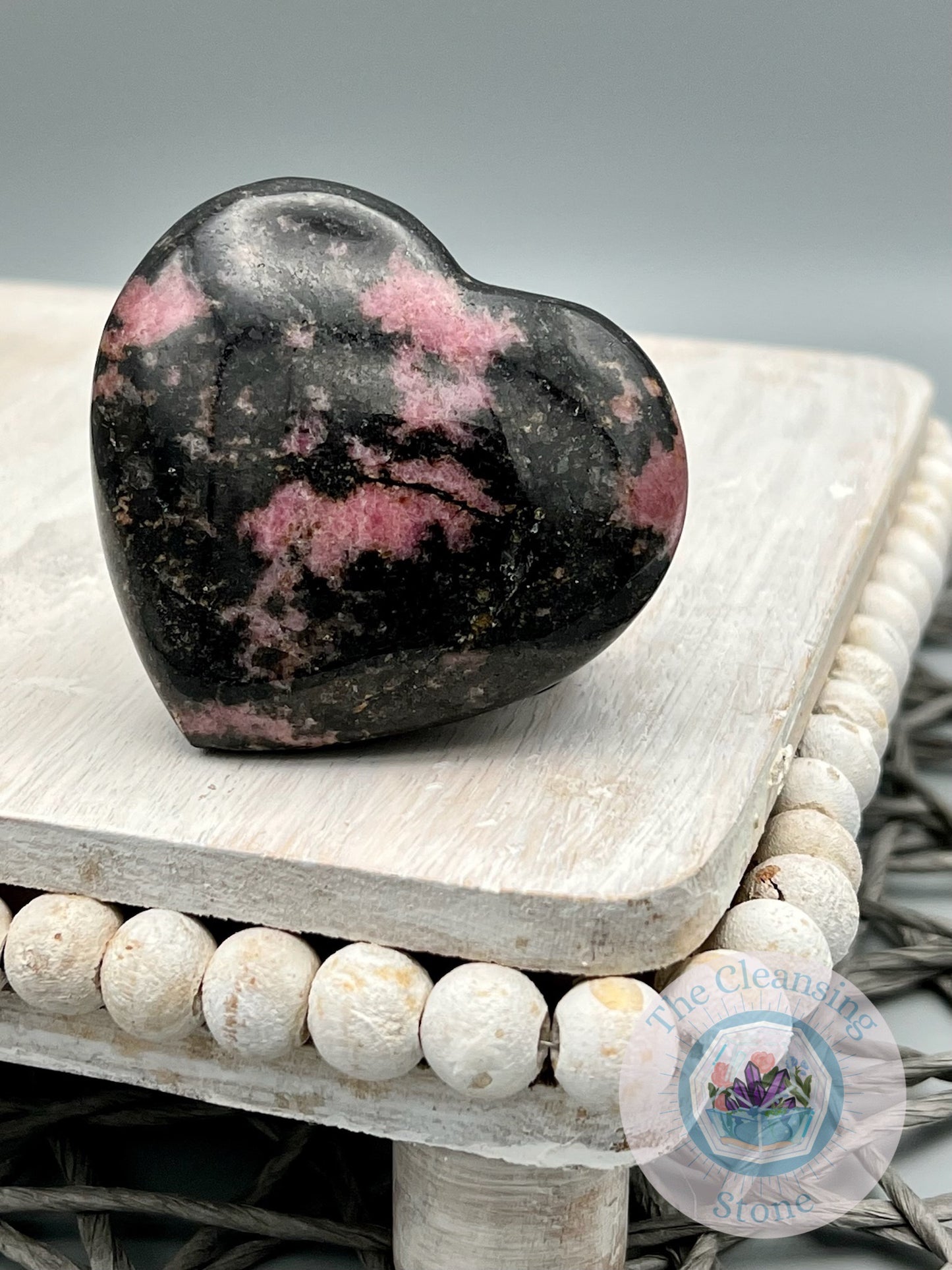 Rhodonite Heart