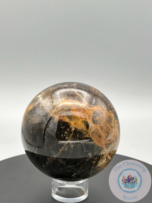 Black Moonstone Sphere