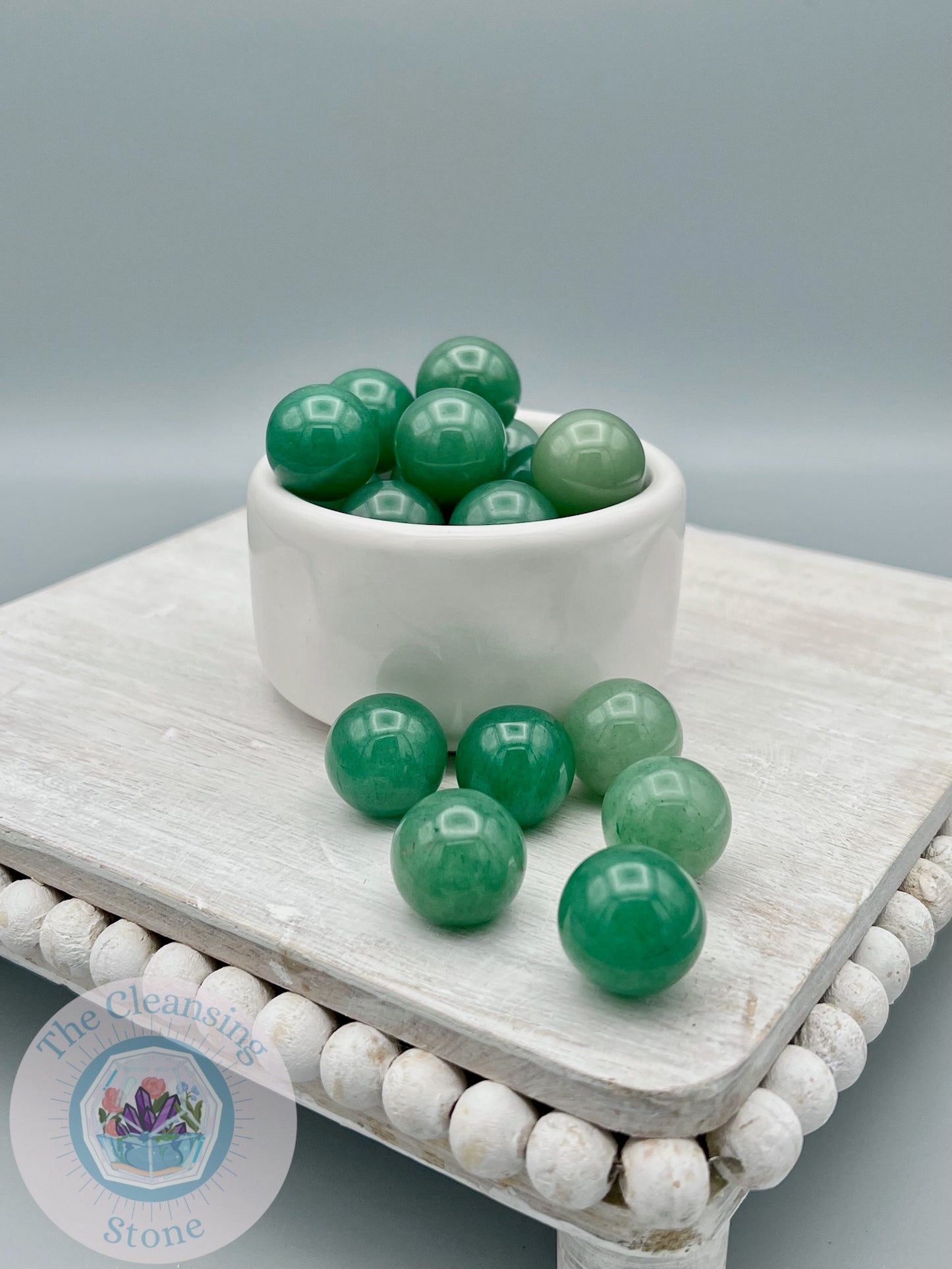 Green Aventurine Marbles