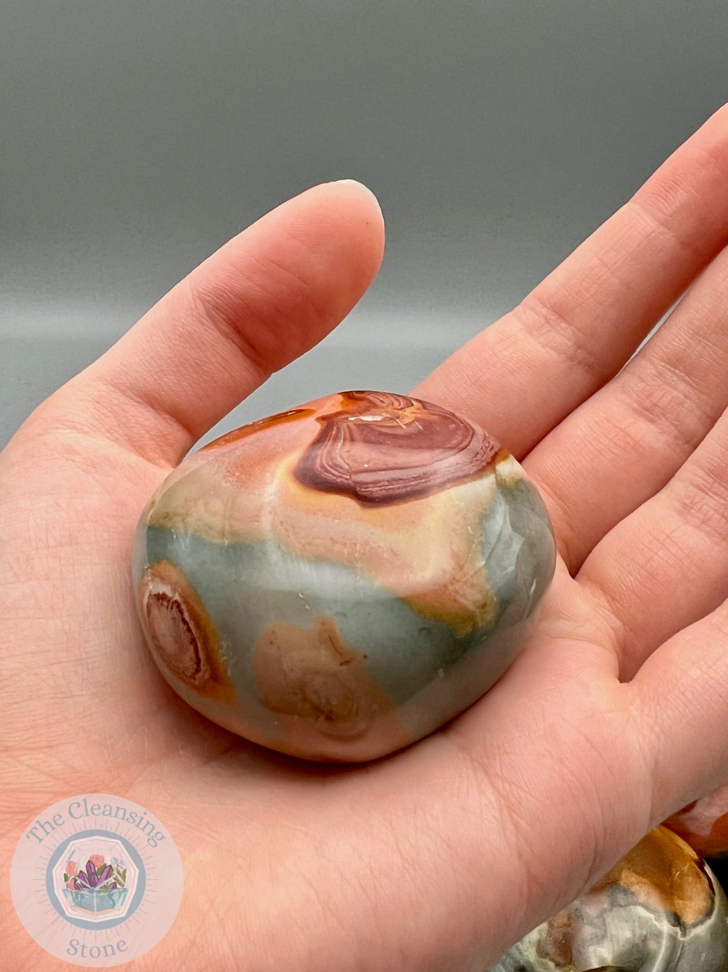 Polychrome Jasper Large Palm Stones