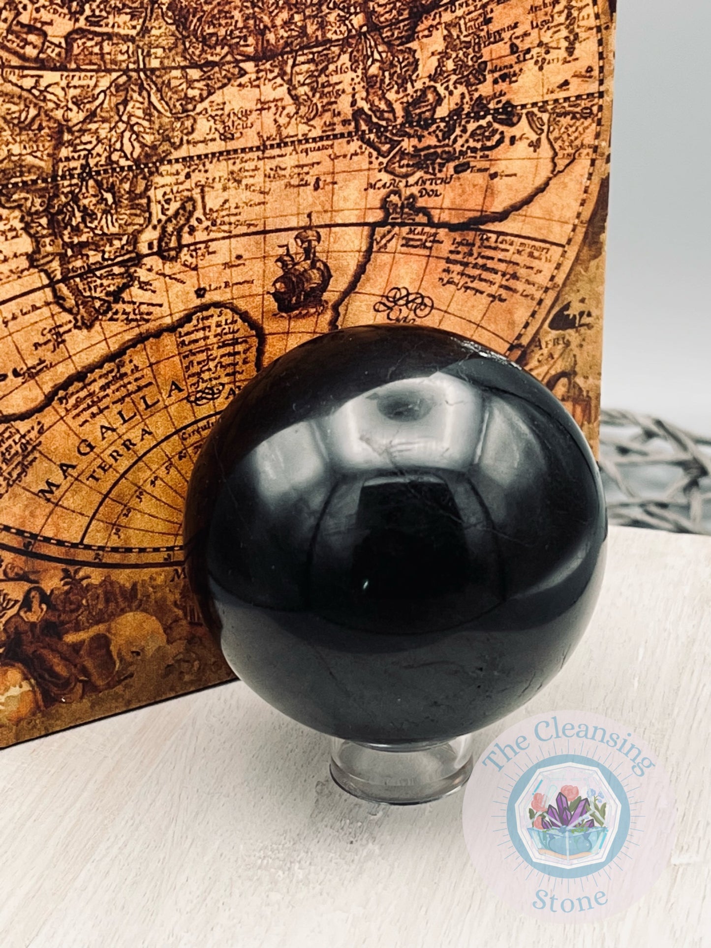 Black Tourmaline Sphere