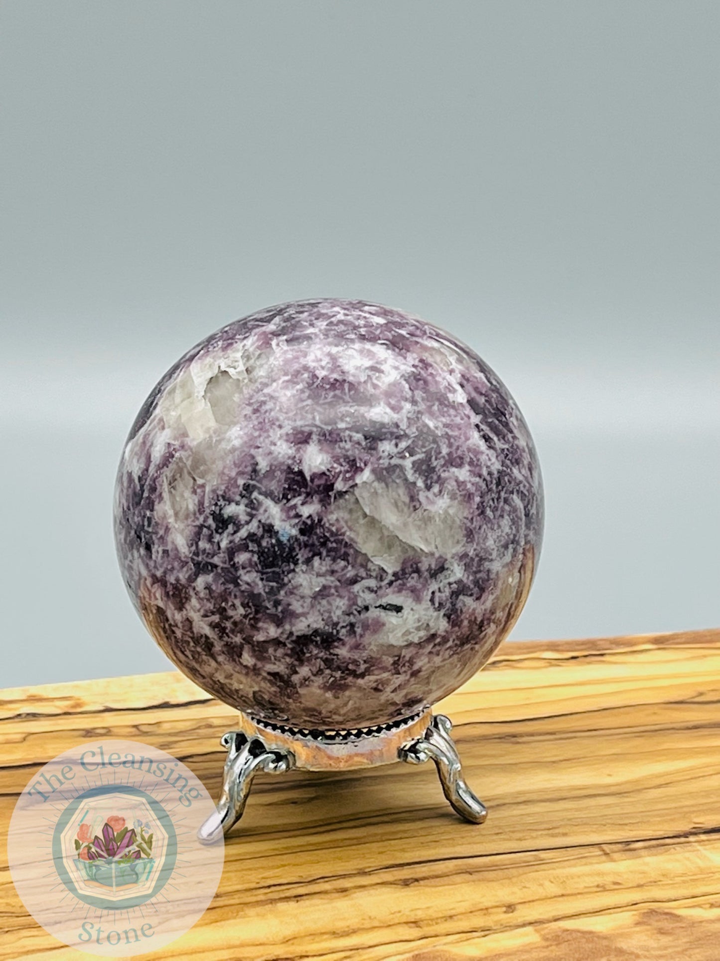 Lepidolite Sphere