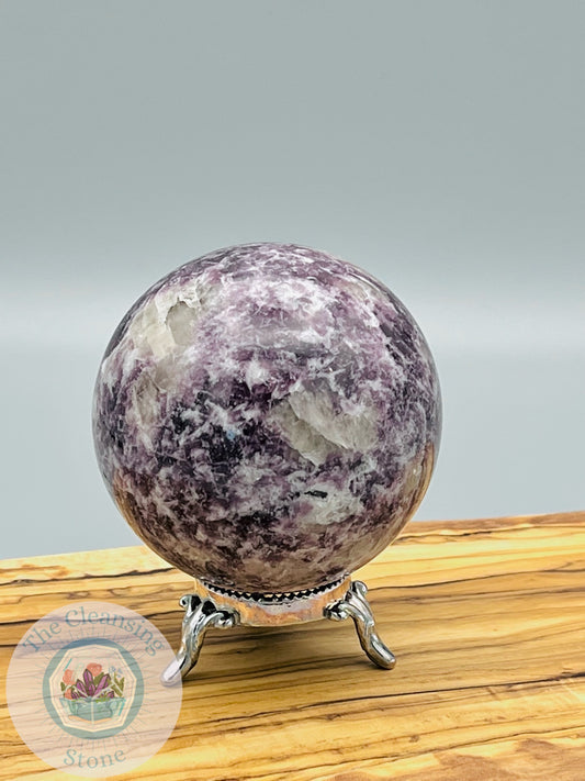 Lepidolite Sphere