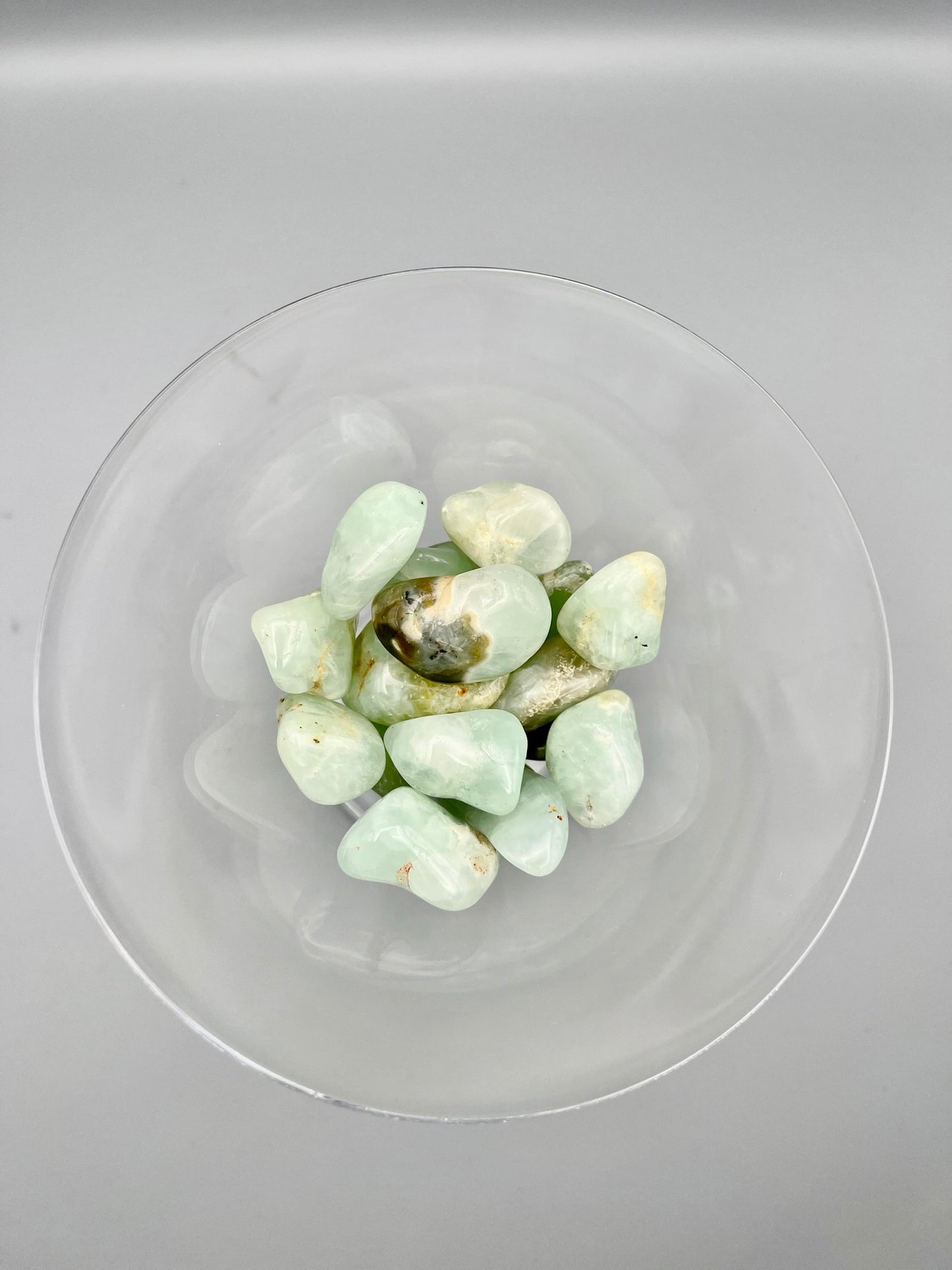 Pistachio Calcite Tumbles