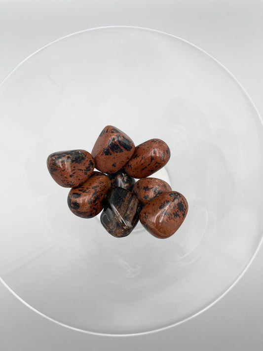 Mahogany Obsidian Tumbles