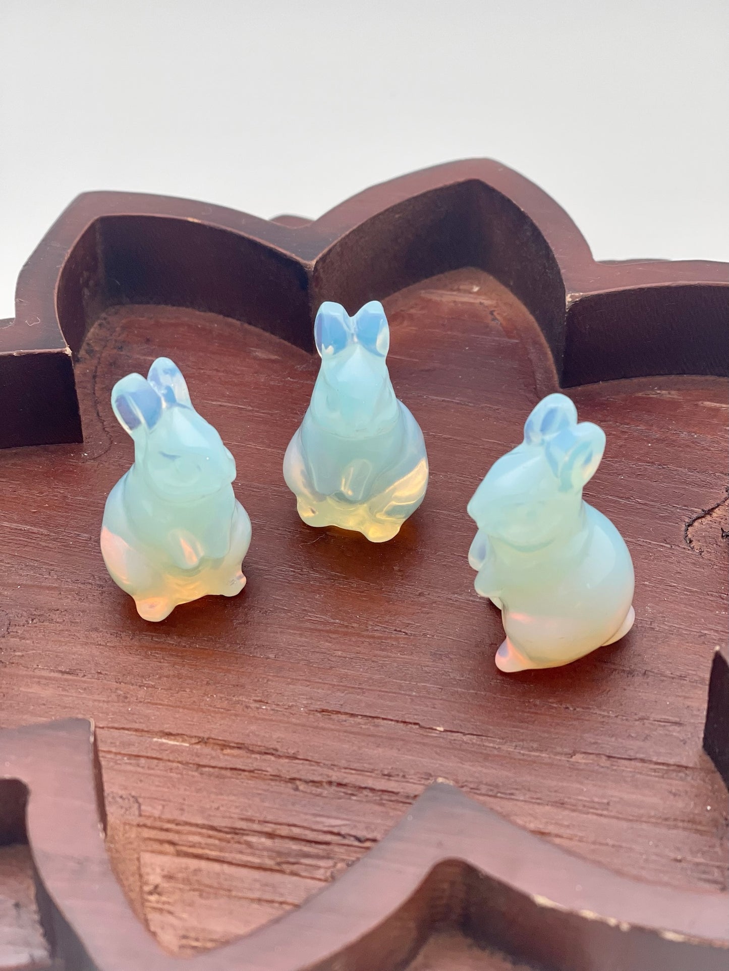 Opalite Creature Carvings