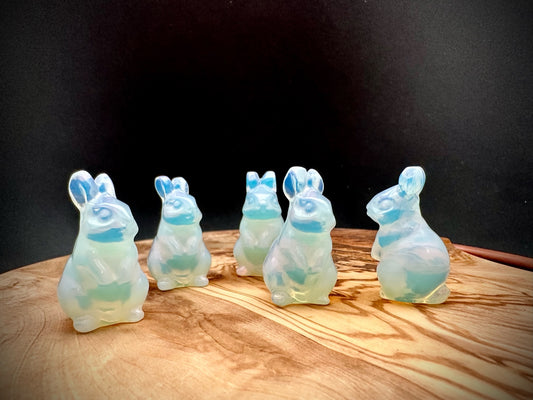 Opalite Creature Carvings