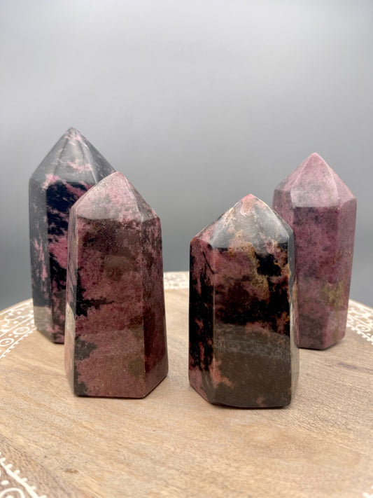 Rhodonite Towers